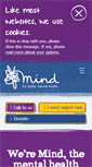 Mobile Screenshot of mind.org.uk