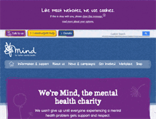 Tablet Screenshot of mind.org.uk