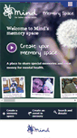 Mobile Screenshot of memoryspace.mind.org.uk